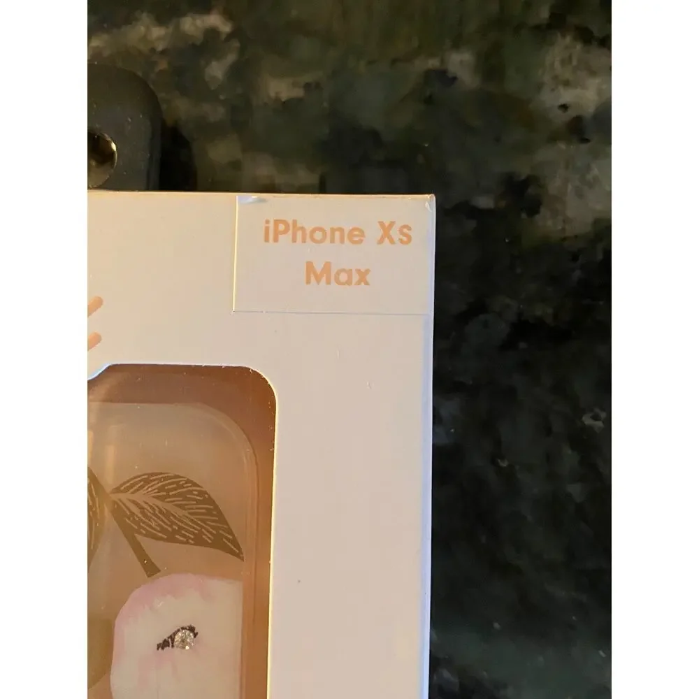 New Sonix Clear Coat Case For iPhone Xs Max Floral Flower Drop Test Certified
